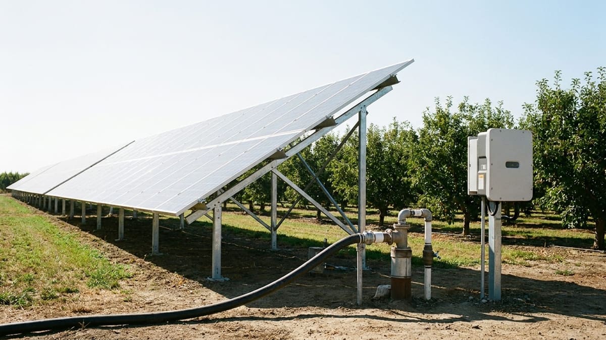 Güneş enerjisiyle sulama: nerede mantıklı?